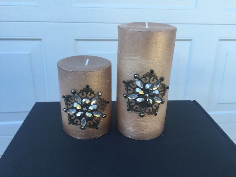 Beautiful candle set