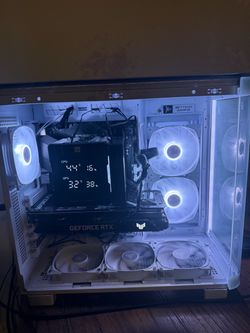 1080P/1440P ICY WHITE Custom Gaming PC!