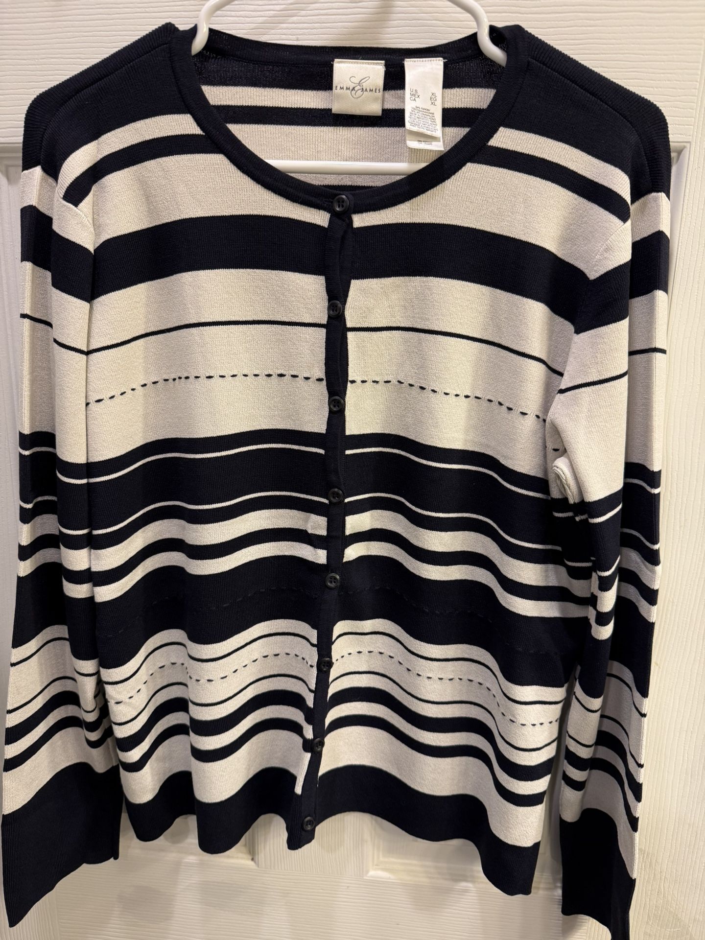 Women Striped Cardigan
