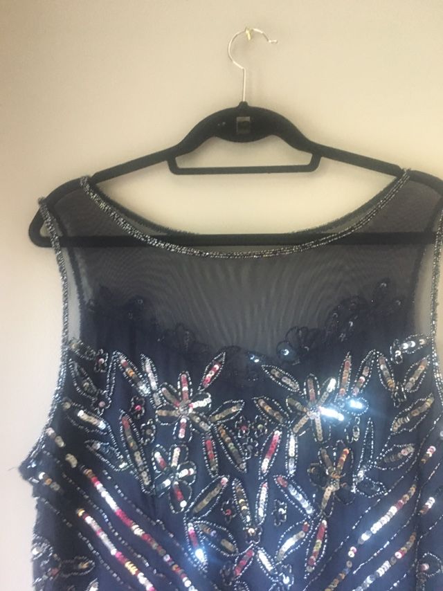 Sequin Vintage Evening Dress Size 16 And Blue Dress With Cape Size Xl - www.benaras.co Sequin Vintage Evening Dress Size 16 And Blue Dress With Cape Size Xl - www.benaras.co