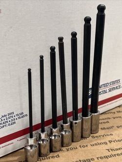 MATCO Tools Long 7 Piece Hex Bit Drive 