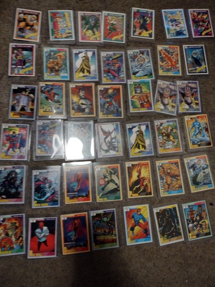 Marvel Cards/1990 And 1991