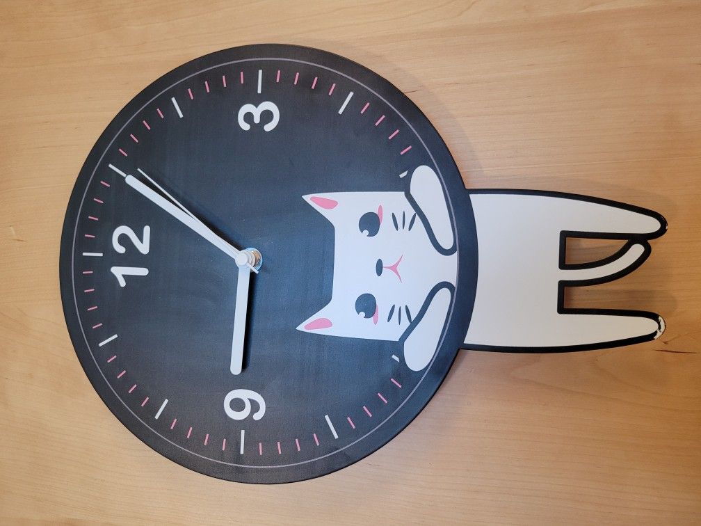 Cat Clock