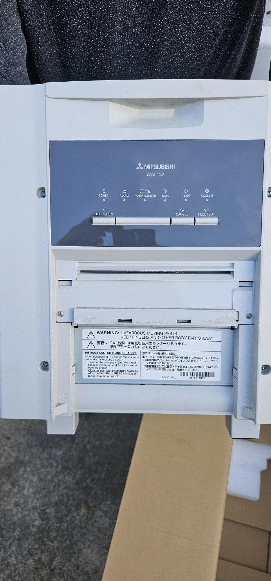Photo Printer Mitsubishi CP9810DW