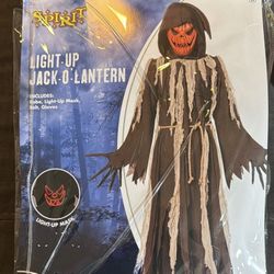 Light Up Jack -O- Lanter Costume