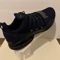 PUMA Men's Axelion Cross Trainer Blue Color Size 12 Pre-owned