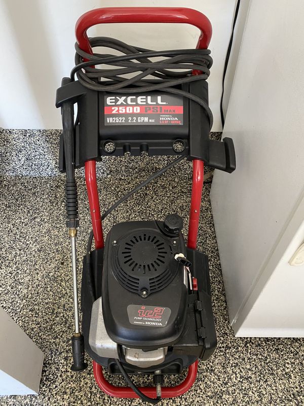 Excell Pressure Washer 2500 Psi Honda Engine