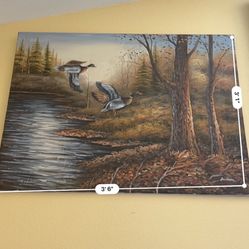 BEAUTIFUL BIG HANDERSON PAINTING