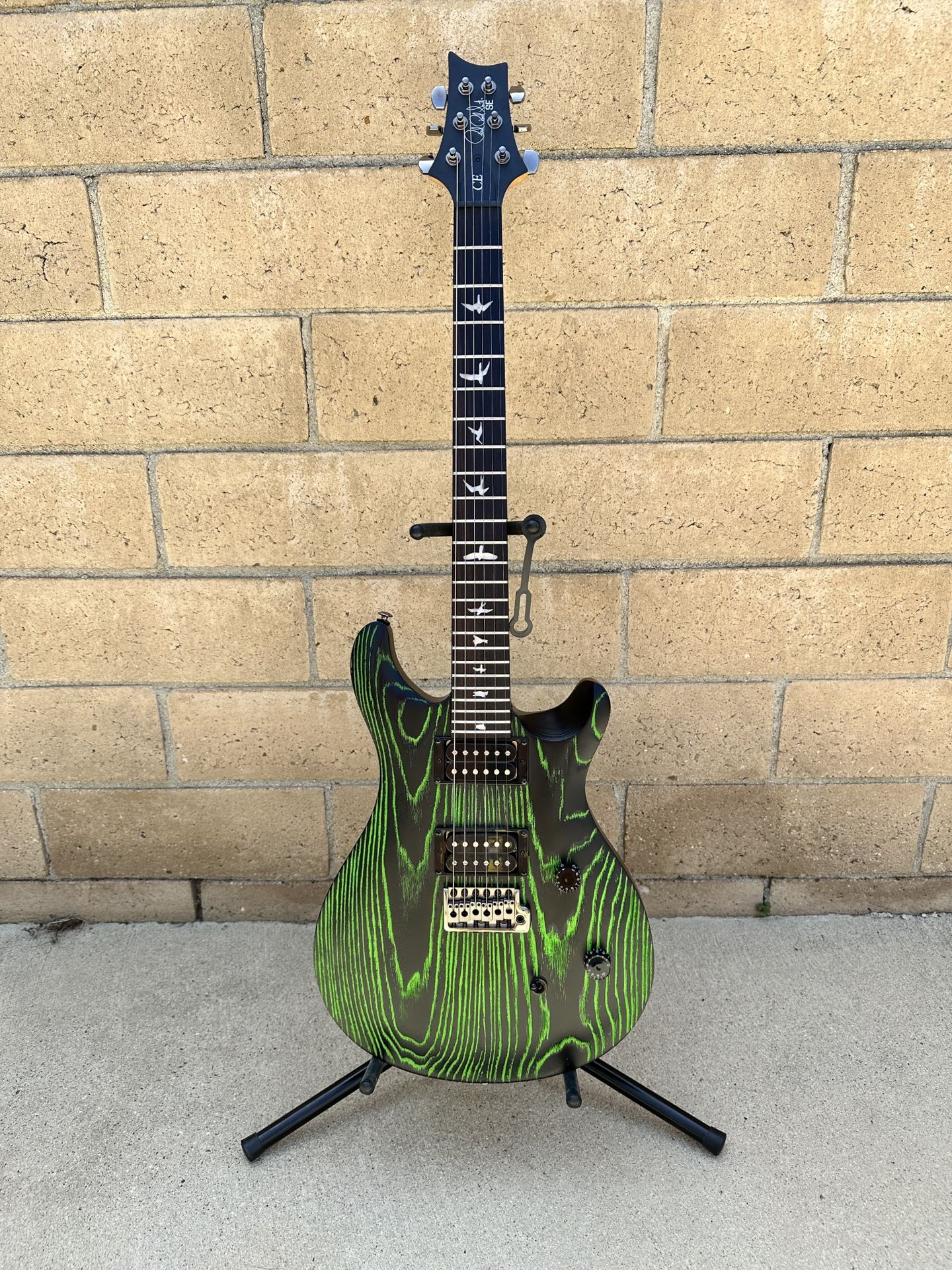 PRS SE CE 24 Sandblasted Green - Price Drop