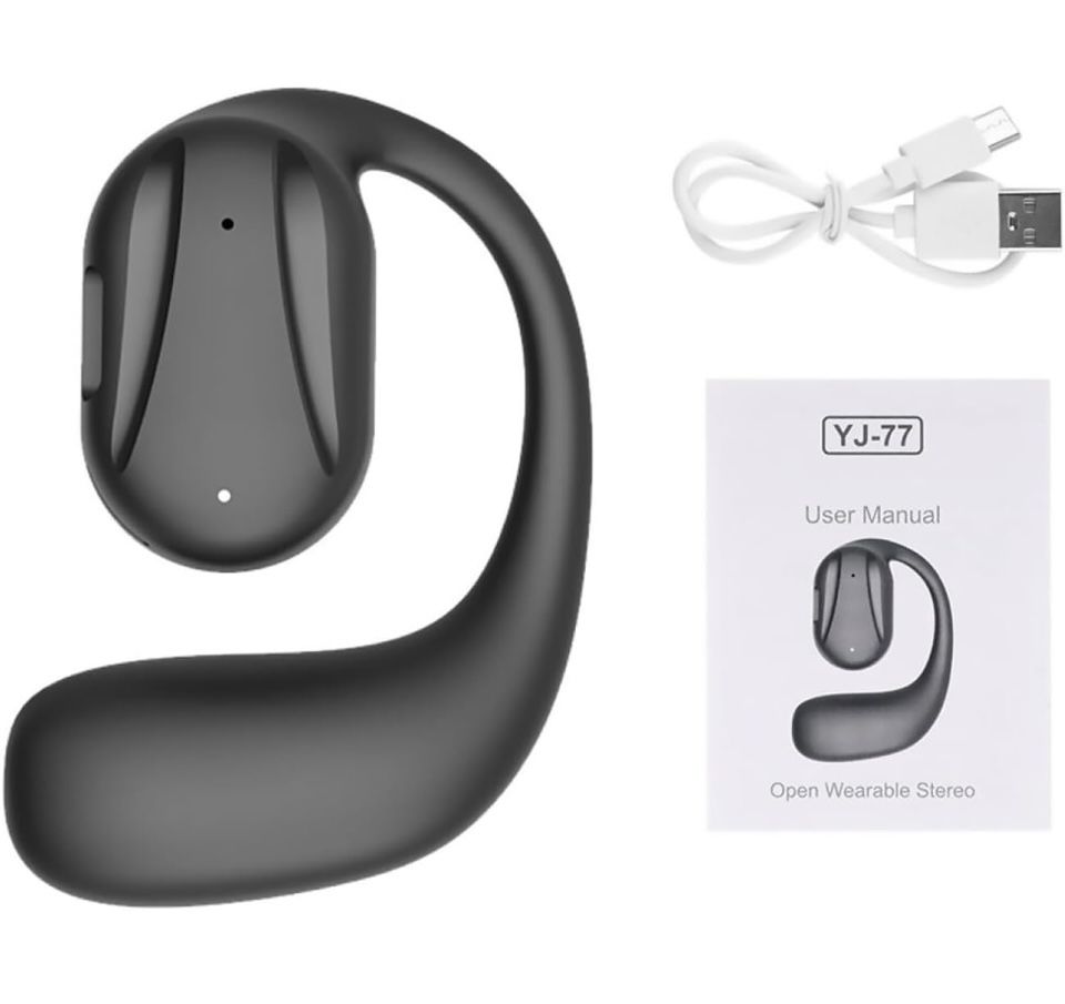 Bluetooth 5.2 Wireless Headset Noise Cancelling Earbud