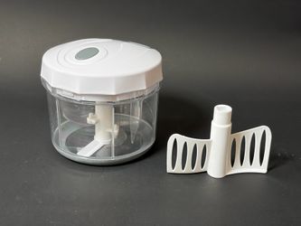1-Quart Quick Pull Chopper, BPA free for Fruits, Vegetables & Herbs