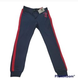 Juicy Couture Girls jogger trk french terry juicy gothic regal  pant size 10 nwt