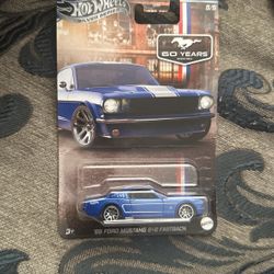 65 ford mustang 2+2 fastback hot wheels