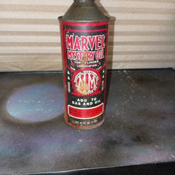 Vintage Marvels Mystery Oil Bottle