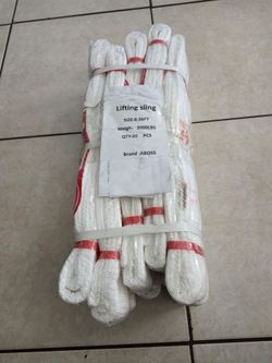10 - 6 1/2 ' long lifting slings