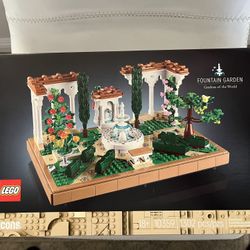 Lego Fountain Garden Gardens of the World 10359