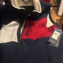 Medium Size Men’s Tommy Hilfigure Vest $175 Brand New 