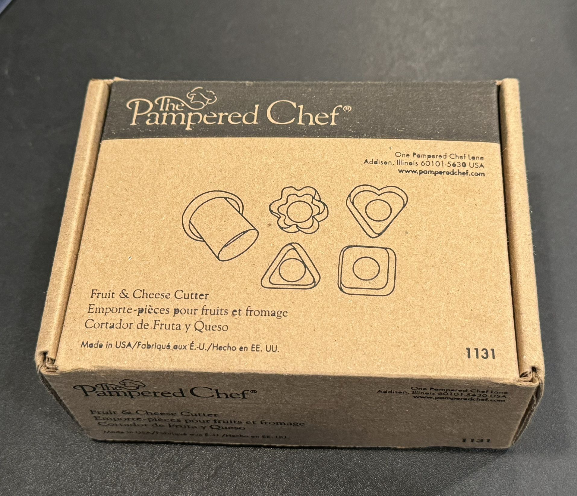 Pampered Chef Fruit and Cheese Cutter #1131