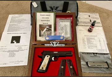As New Engraved Wilson Combat Supergrade 5”