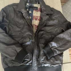 Xl Men’s Wilson Leather Jacket 