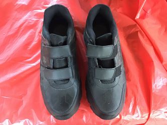 Men’s Dr. Scholl’s omega dual strap closure wide with walking shoe black Size 11
