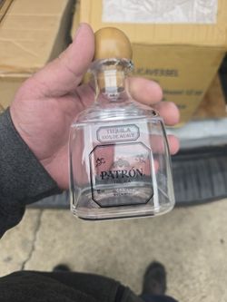 replica vessels designed for 375ml Patrón tequila bottles.