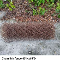 Chain link Fence 