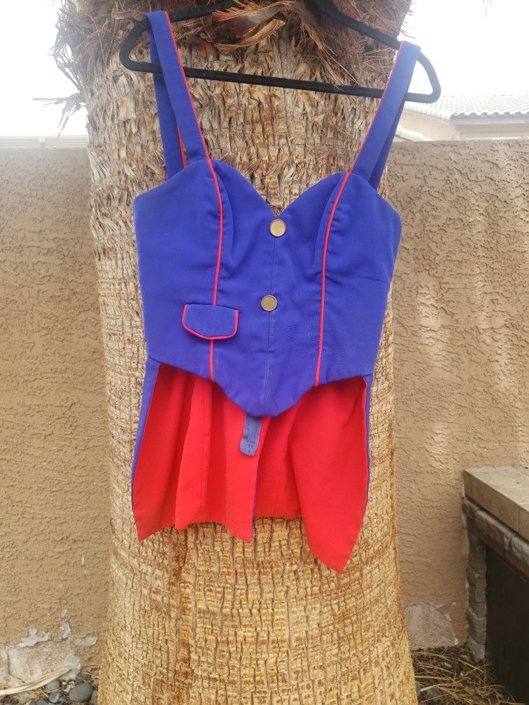 ORIGINAL PARIS LAS VEGAS HOTEL/CASINO COCKTAIL WAITRESS MEMORABILIA UNIFORM
