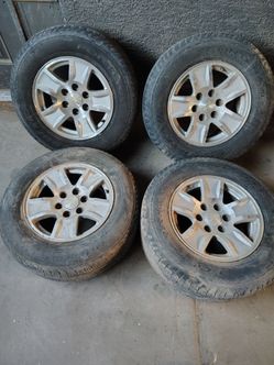 17" Chevy 6 lug original rims