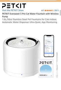 PETKIT Eversweet 3 Pro Cat Water Fountain