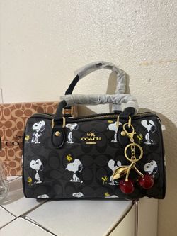 Coach x Peanuts Snoopy Mini Rowan Bag