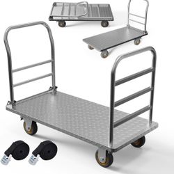 Platform Truck Cart 2000 LBS