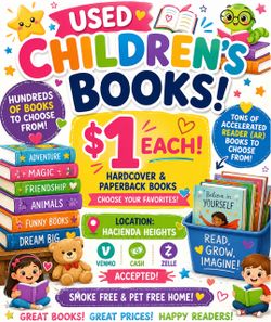 Used Children's Books $1 Each