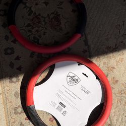 Red Steering Wheel Covers