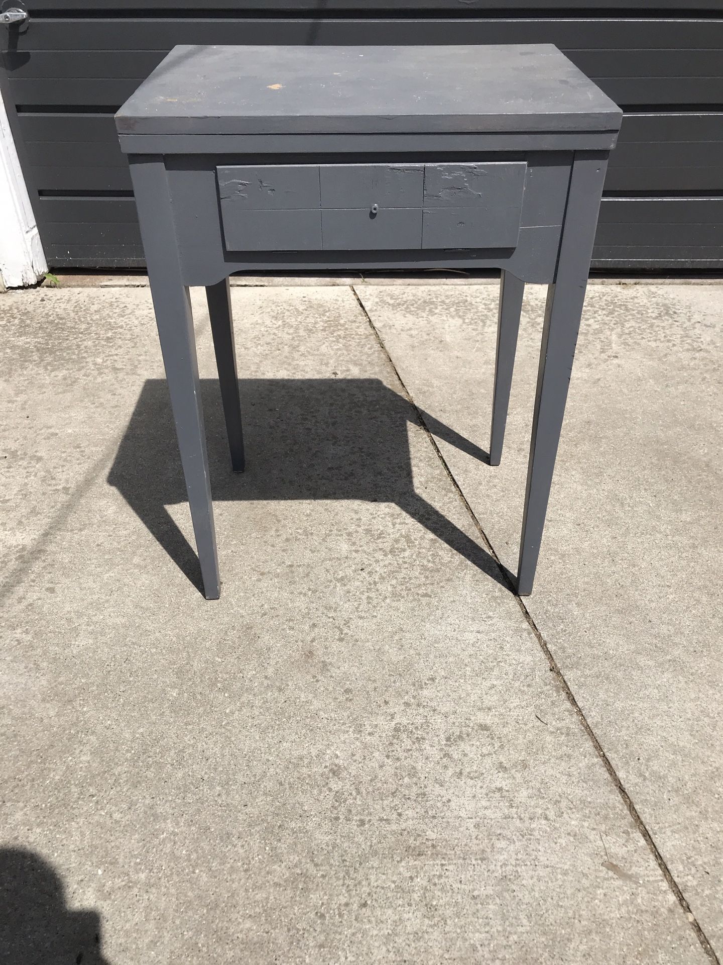 Solid Wood Side/Sewing Table