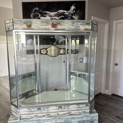 Glass Display Case Showcase For Collectibles 