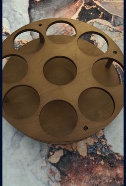 Lazy Susan Great For Coffee Bar Wine Bar Glass Bottles 