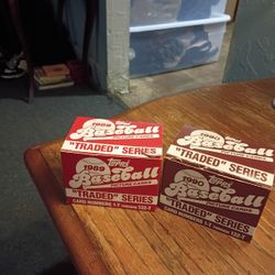2 Boxes Of 1989 And 1990 Topps Baseball Vards