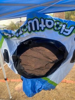 Heavy Duty River Tube with Sun Shade Canopy