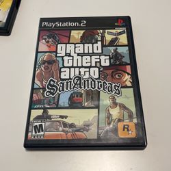 GTA San Andreas PS2 Trilogy Complete In Box! 