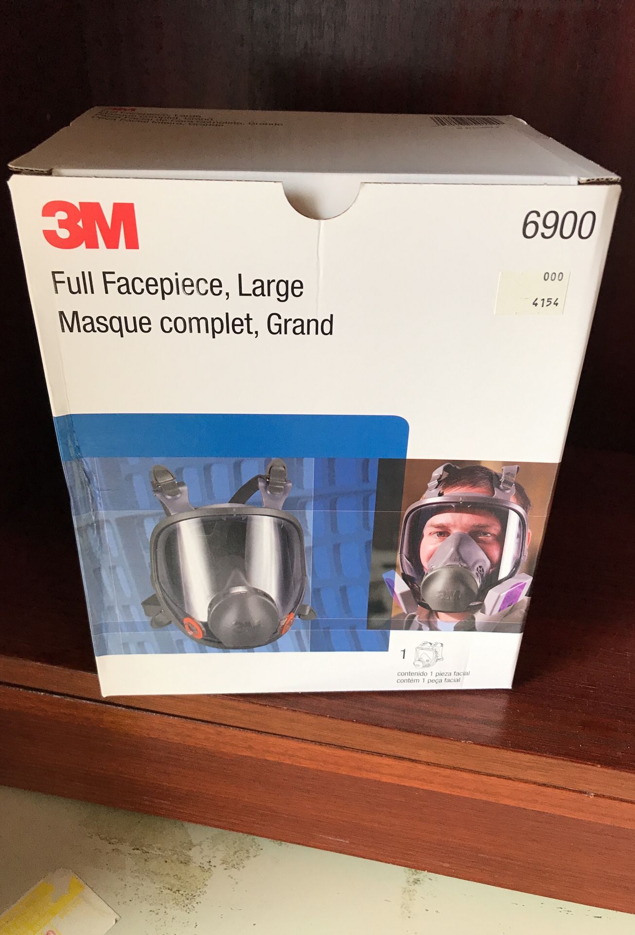 3M Full Facepiece large Respirator PN 6900