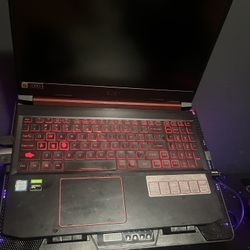 Acer Gaming Laptop With Cooling Pad