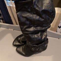 NEW Black Heel Boots