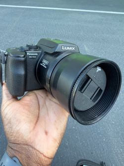 Panasonic LUMIX DMC-FZ20 5.0MP Digital Camera Black Battery Charger & Bag