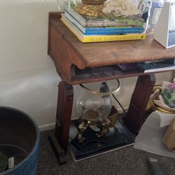 Antique Wooden Schoolhouse desk 