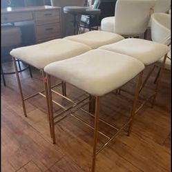Set Of Four Bar Stools 