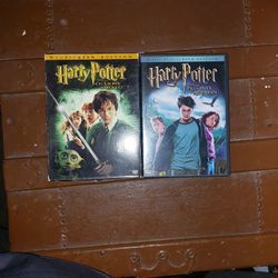 2 Harry Potter Episodes Chamber of Secrets and The Prisoner of Azkaban