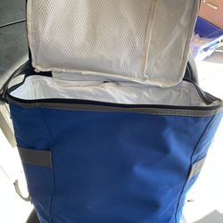 Large Wheeled Cooler Bag With Carrying Strap 