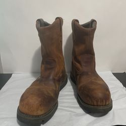 BRAHMA Hutch II Leather  Work Boots Mens Size 12W Style # (contact info removed)  Steel Toe