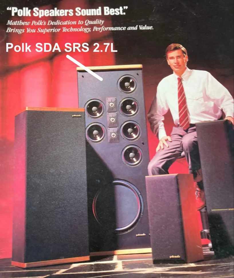 Polk SDA SRS 2.3 TL Floor Speakers